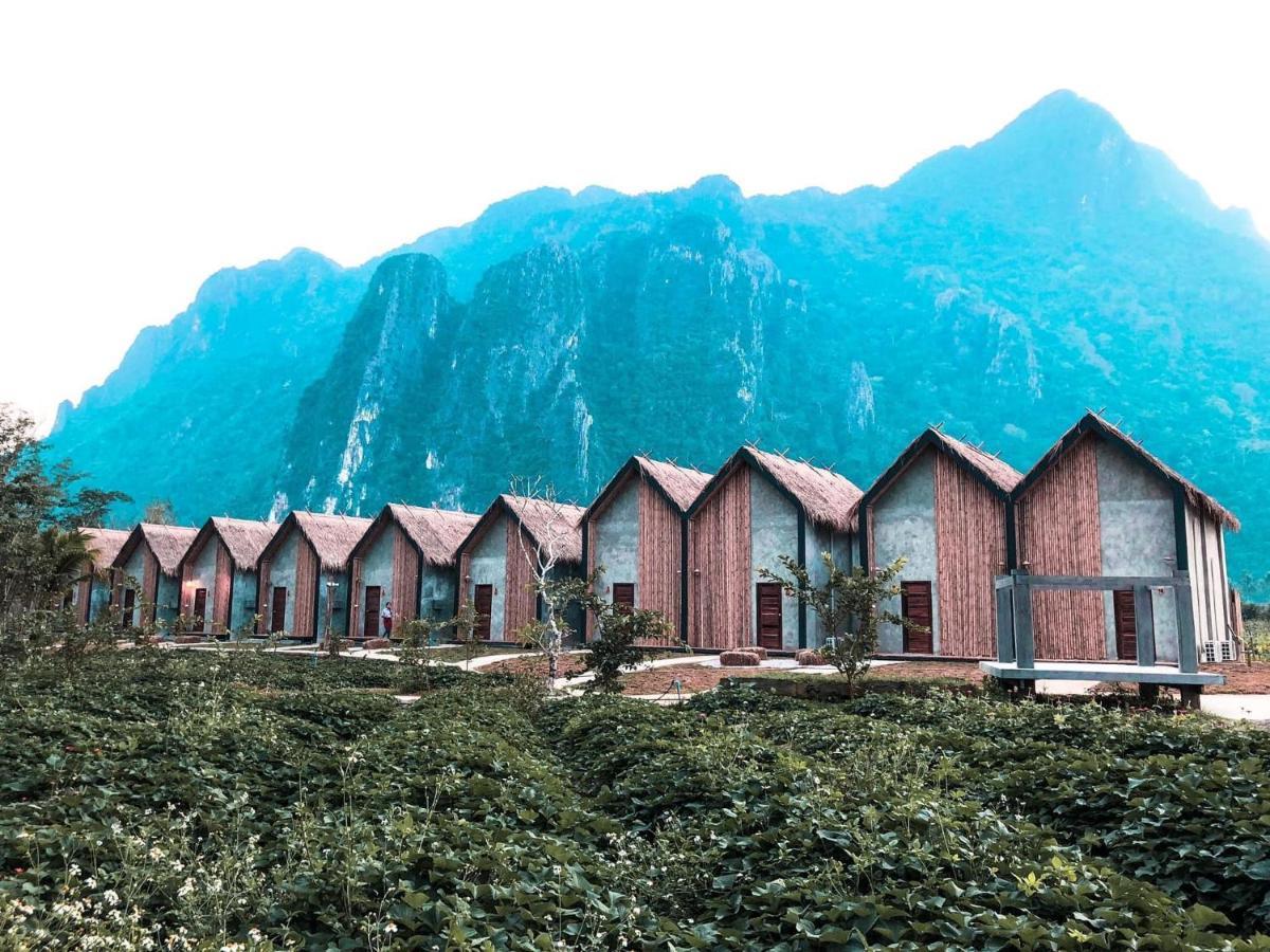 Vangvieng Angsavanh Resort ヴァンヴィエン エクステリア 写真