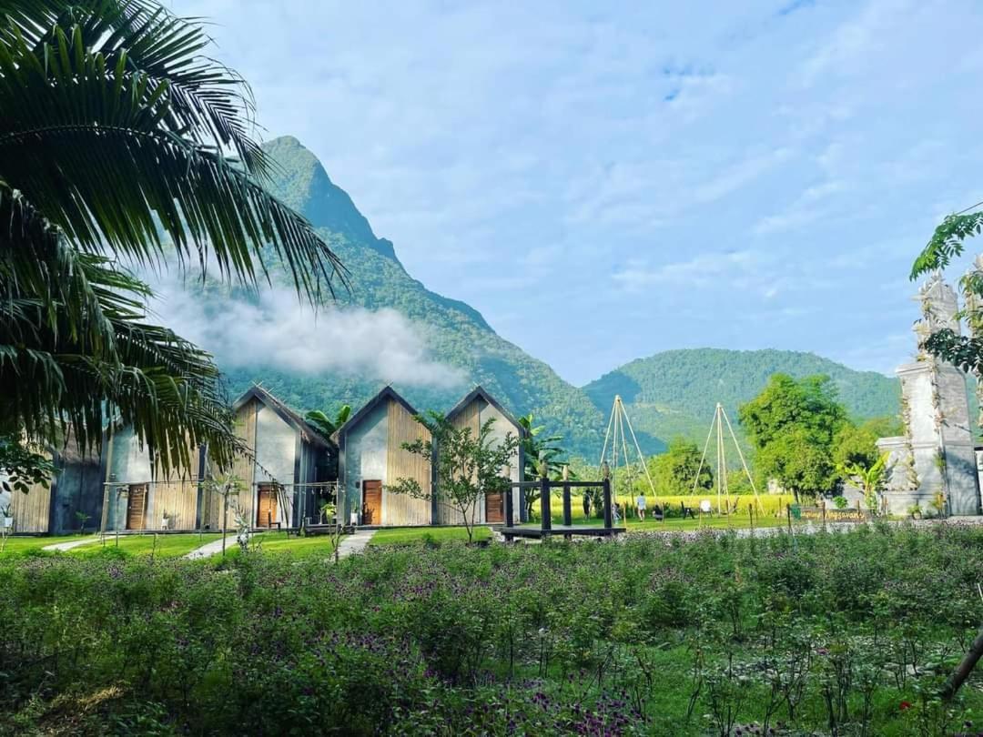 Vangvieng Angsavanh Resort ヴァンヴィエン エクステリア 写真