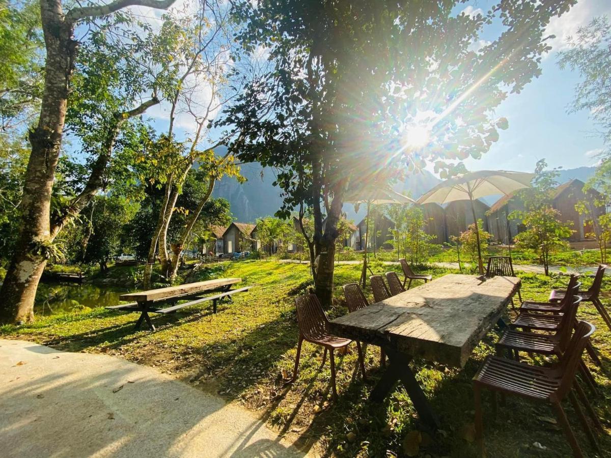 Vangvieng Angsavanh Resort ヴァンヴィエン エクステリア 写真