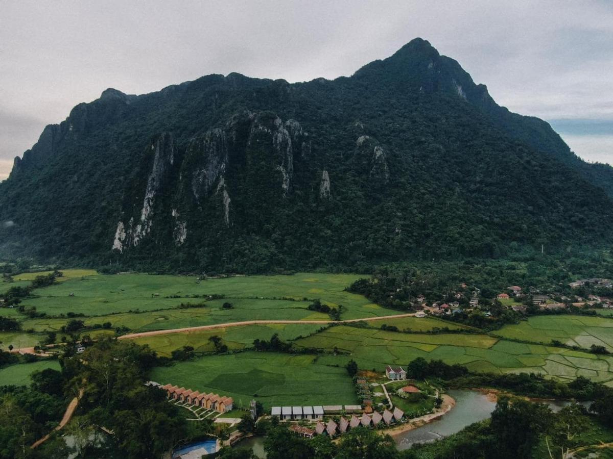 Vangvieng Angsavanh Resort ヴァンヴィエン エクステリア 写真