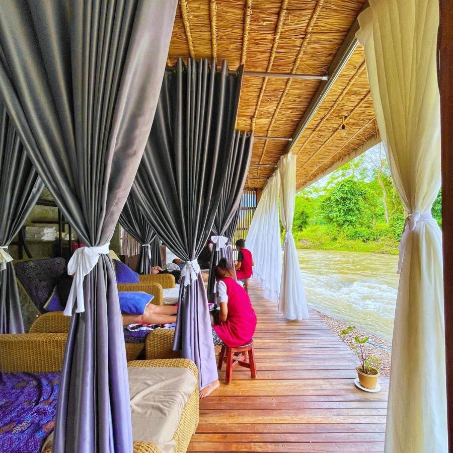 Vangvieng Angsavanh Resort ヴァンヴィエン エクステリア 写真