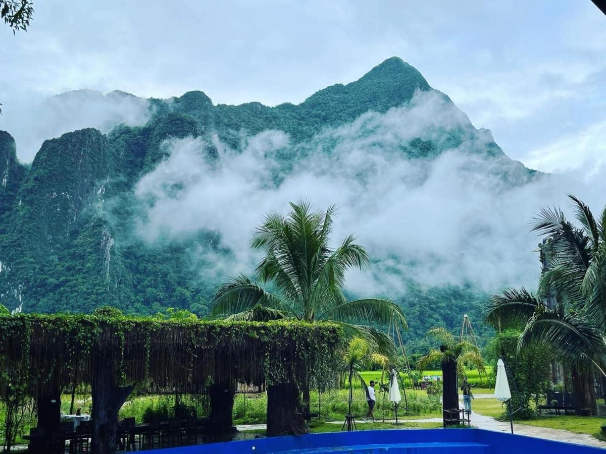 Vangvieng Angsavanh Resort ヴァンヴィエン エクステリア 写真