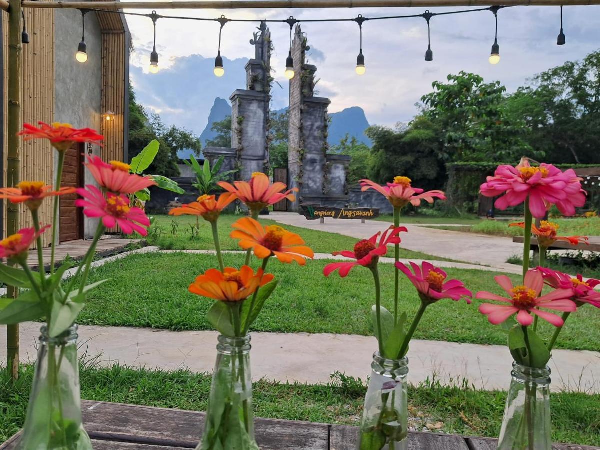 Vangvieng Angsavanh Resort ヴァンヴィエン エクステリア 写真