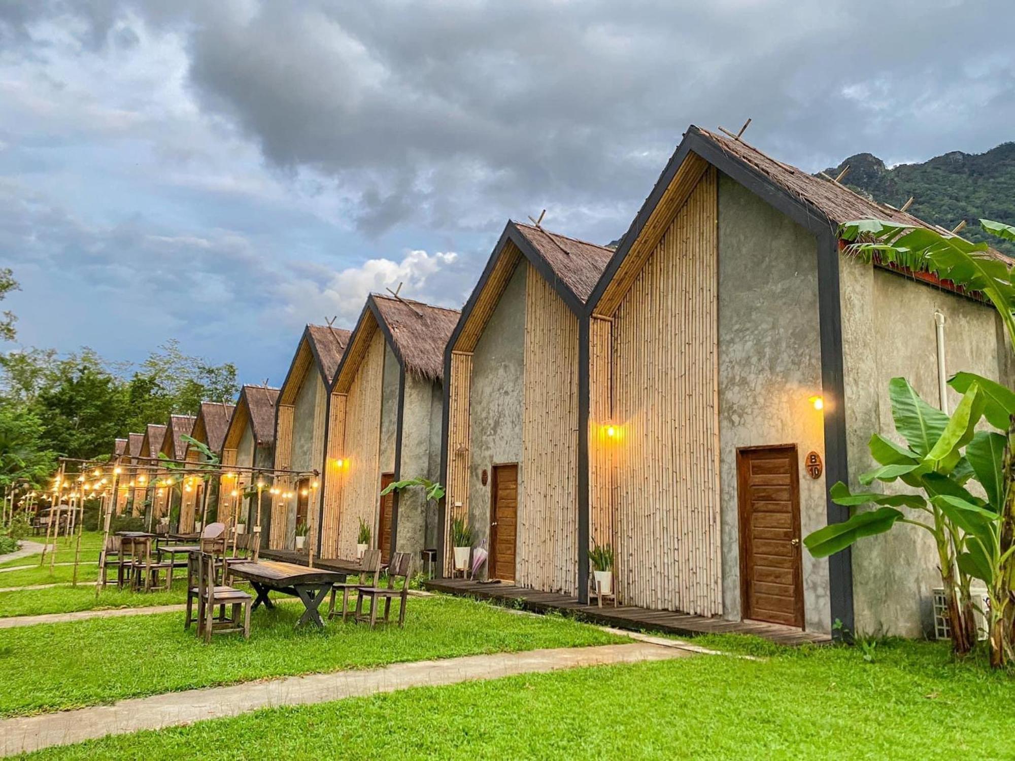 Vangvieng Angsavanh Resort ヴァンヴィエン エクステリア 写真