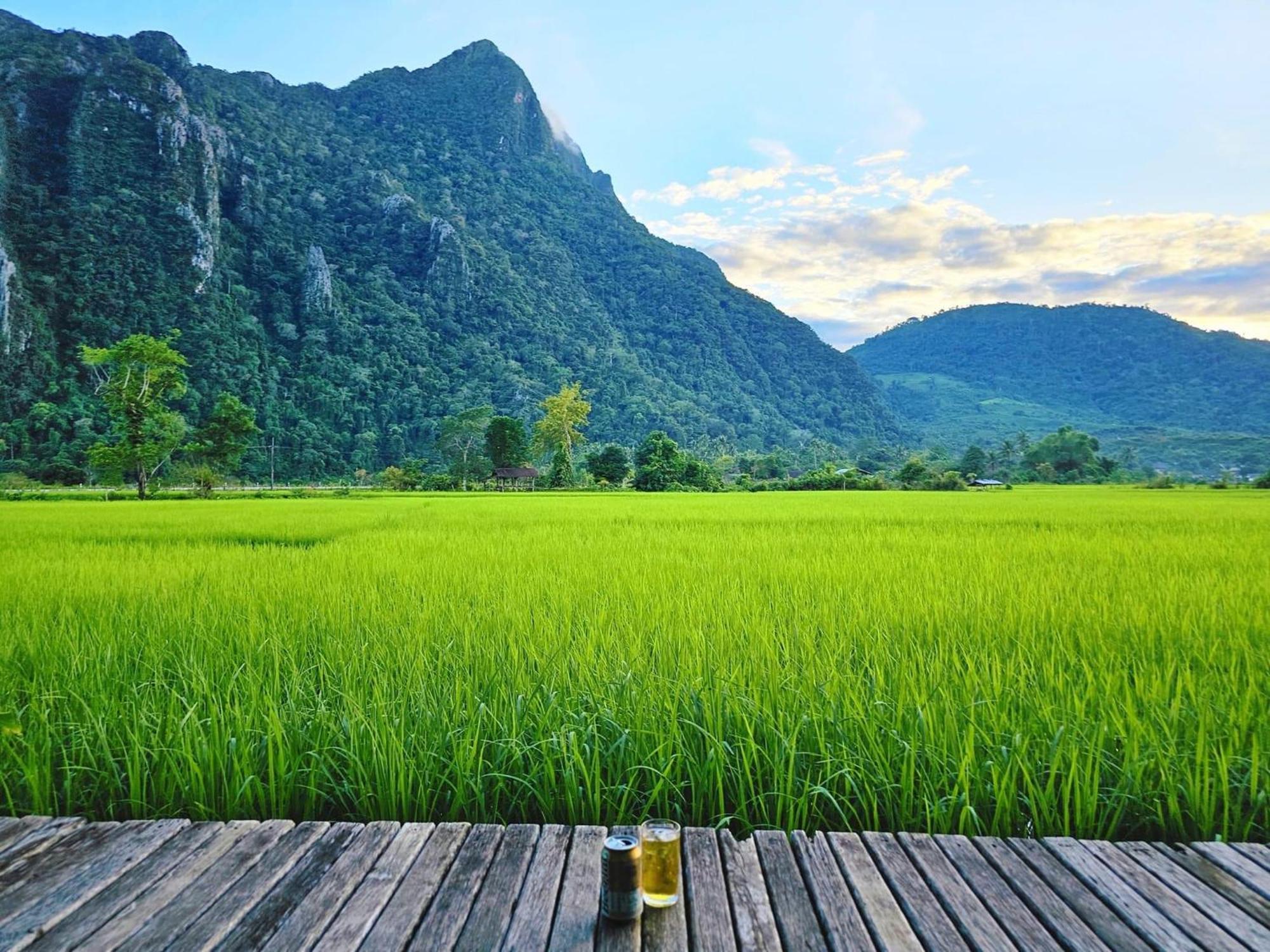 Vangvieng Angsavanh Resort ヴァンヴィエン エクステリア 写真