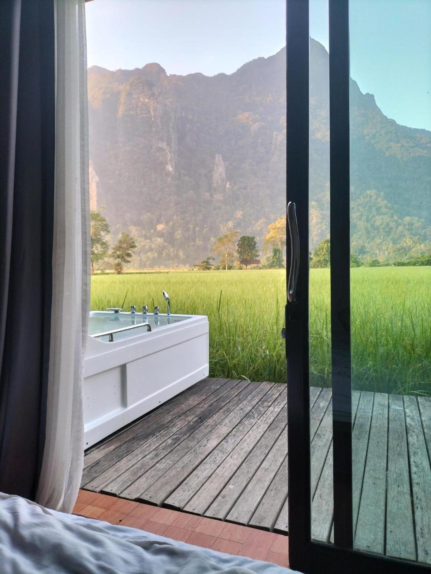 Vangvieng Angsavanh Resort ヴァンヴィエン エクステリア 写真
